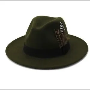 Accessories | New Classic Unisex Tan Color Color Fedora With  display picture 1